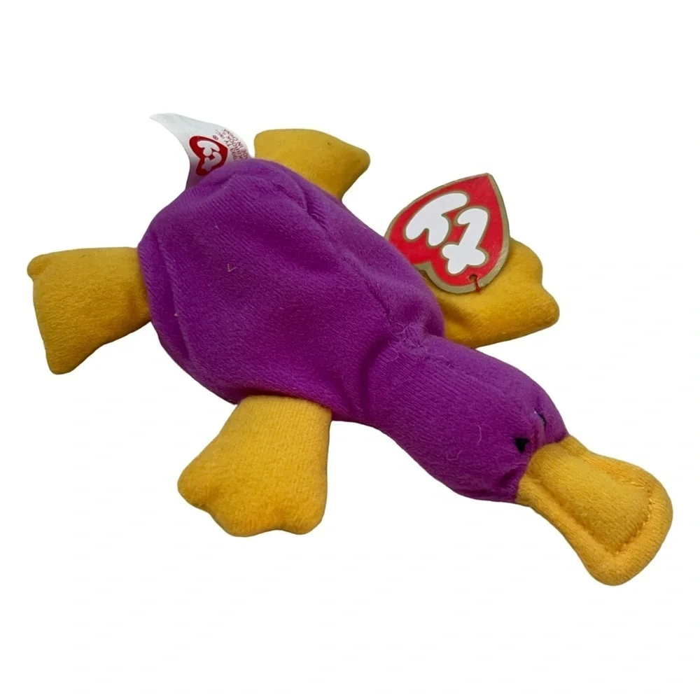Ty Teenie Beanie Babies Named Patti the Platypus! Rare